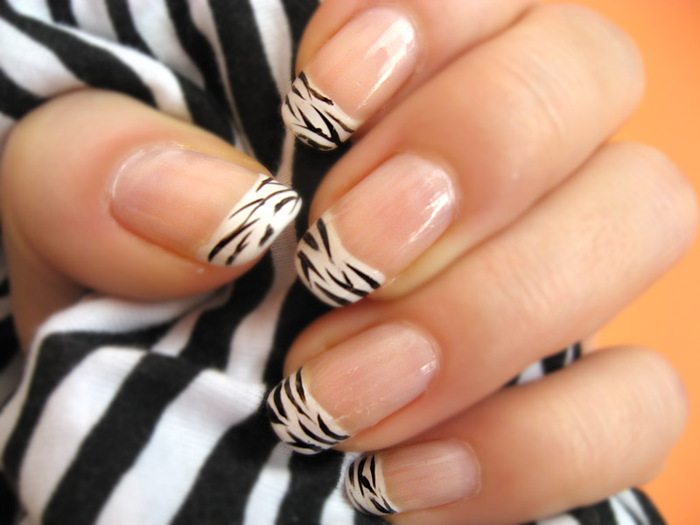 Zebra_Nail_Polish_5_by_xzibitka - Nails