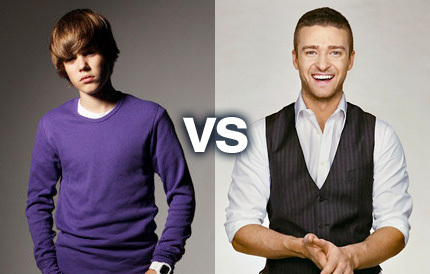 versus-justin-bieber-vs-justin-timberlake - Bieber vs Timbarlake