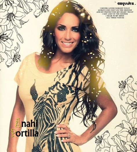 Anahi - Anahi-glittery