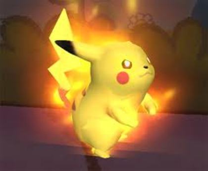 pikachu-flacara electrica