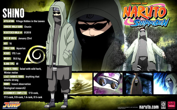 a - Datele personajelor din Naruto Shippuuden