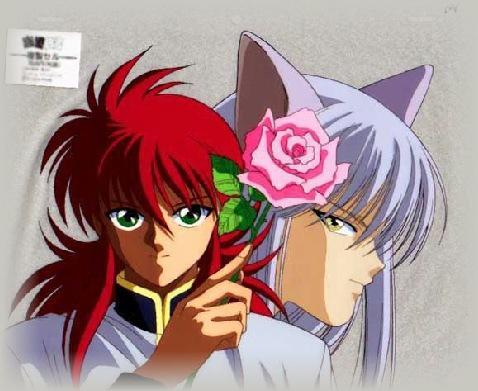 Kurama%2520and%2520Youko%2520%255E_%255E - x - Yoko Kurama