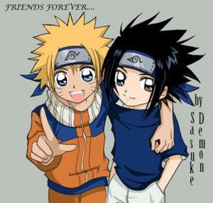 Sasuke_n_Naruto_friends_4eva_by_SasukeDemon - Watashi wa soshte Naruto friends 4eva