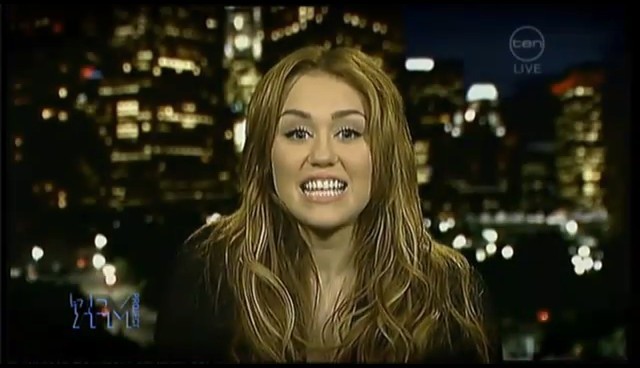 bscap0313 - Miley Cyrus Interview For Australia New Tour