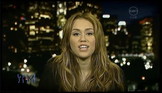 bscap0315 - Miley Cyrus Interview For Australia New Tour