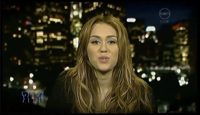 bscap0316 - Miley Cyrus Interview For Australia New Tour