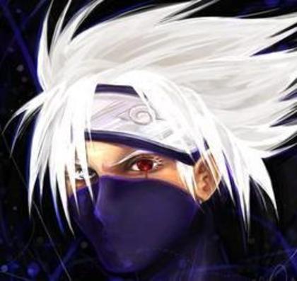Kakashi red eye - Naruto si Sasuke