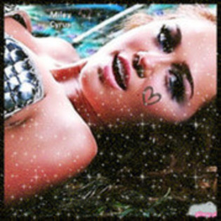 glit 7 - glittery miley cyrus 2