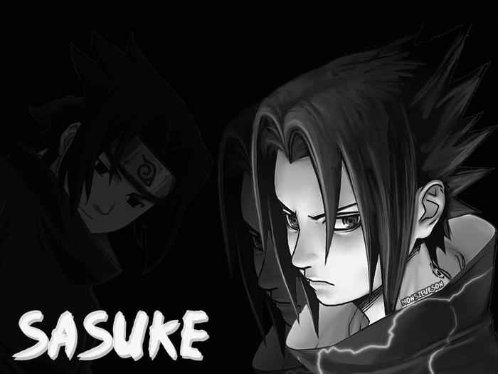 S a s u k e - Naruto si Sasuke