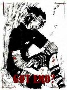 Sasuke emo - Naruto si Sasuke