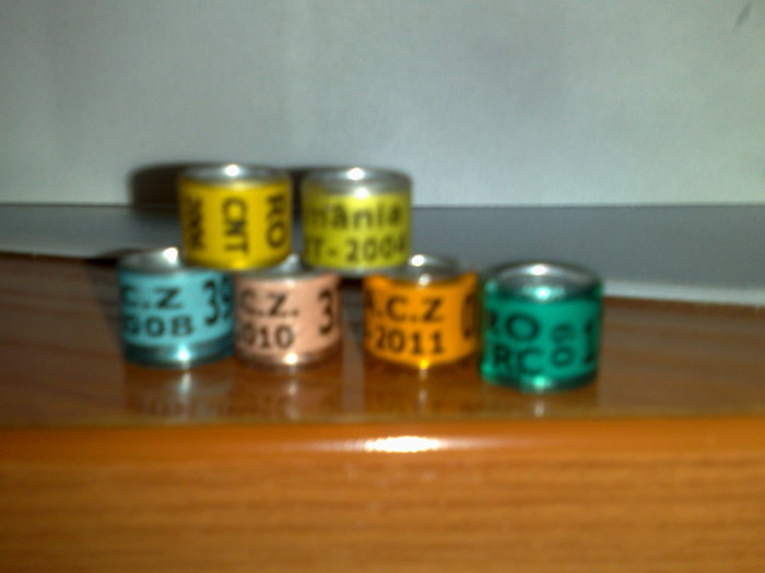 RO-UACZ , FRC , CNT - Colectia de inele - Rings collection