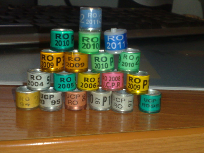RO-UCP=P=UCPR - Colectia de inele - Rings collection