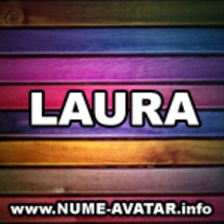 Scandurile colorate a lui Laura - Nume de avatar cu numele Laura