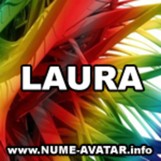 Macheajul colorat a lui Laura - Nume de avatar cu numele Laura