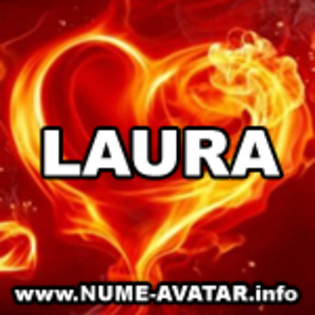 Inima Laura - Nume de avatar cu numele Laura