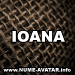 230-IOANA poze nume avatar - nume  fete