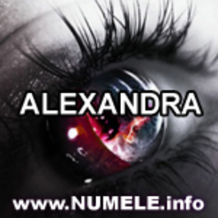 ALEXANDRA - Numele meu