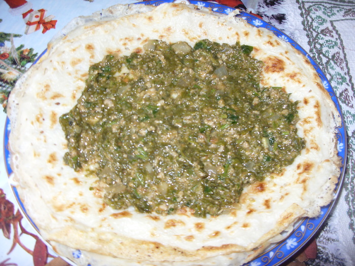 clatite cu carne si spanac