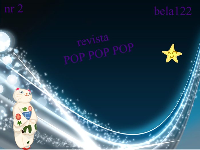 coperta - Revista POP POP POP 2