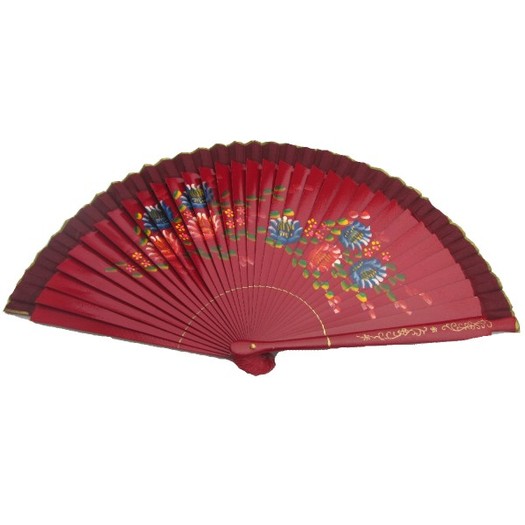 Eventail-Rouge