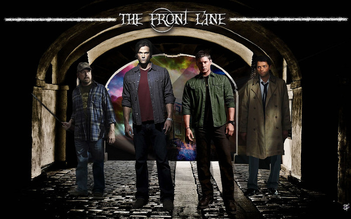 supernatural_frontline_sam_dean_castiel_bobby - Supernatural