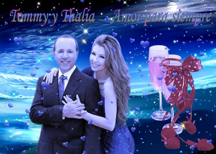 Thalia & Tommy - Thalia si Tommy-glittery