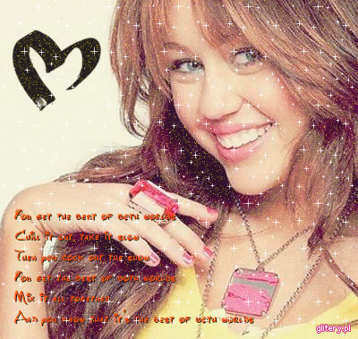 miley cyrus ;-)