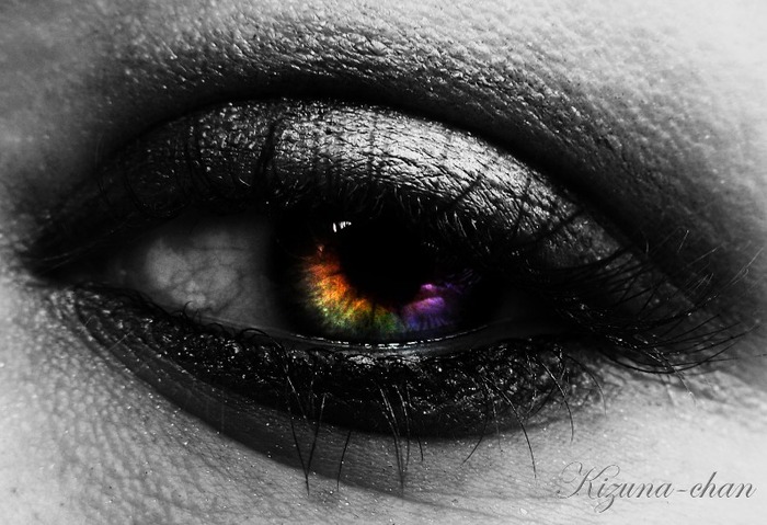 Dark Rainbow Eye