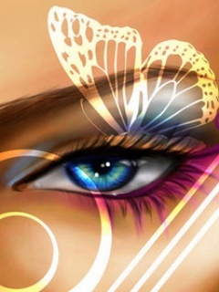 Eyes wallpapers 240x320-016