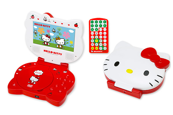 hello_kitty_portable_dvd_player - Lucruri Hello Kitty