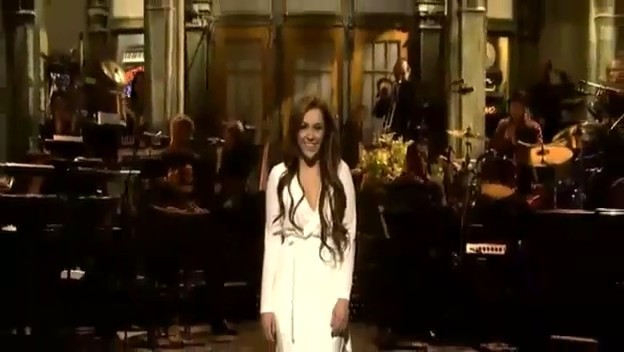 bscap0332 - Miley Cyrus on SNL Opening Monlogue