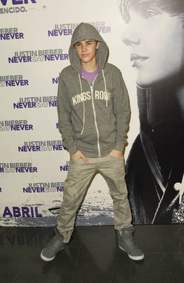  - 2011 Justin Bieber Never Say Never Madrid Photocall April 5th