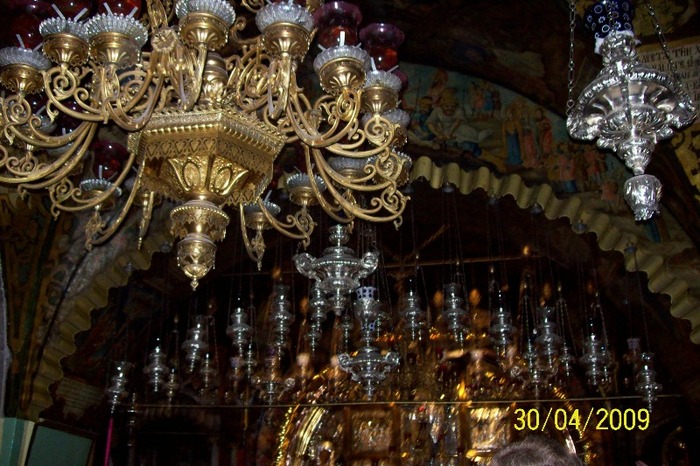 CANDELABRU DE LA ALTARUL -RASTIGNIRII LUI ISUS -