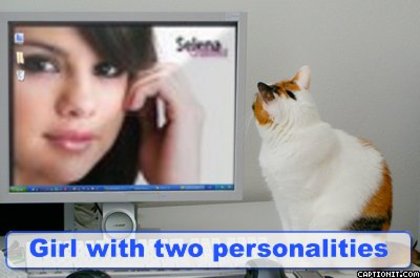 Distractie cu Girl with two personalities