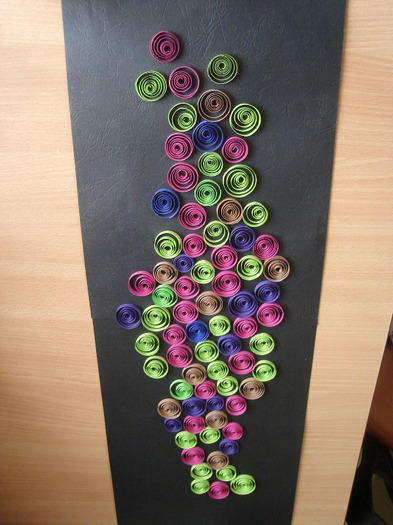  - tehnica rularii hartiei -  quilling