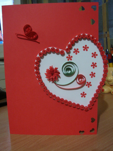  - tehnica rularii hartiei -  quilling