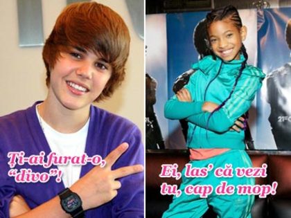 j_b - poze modificate cu Justin Bieber