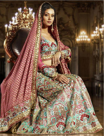 Bridal-Lehenga-Wedding-Lehenga-Choli-Bollywood-Outfits[1] - Rochii de mireasa indiene