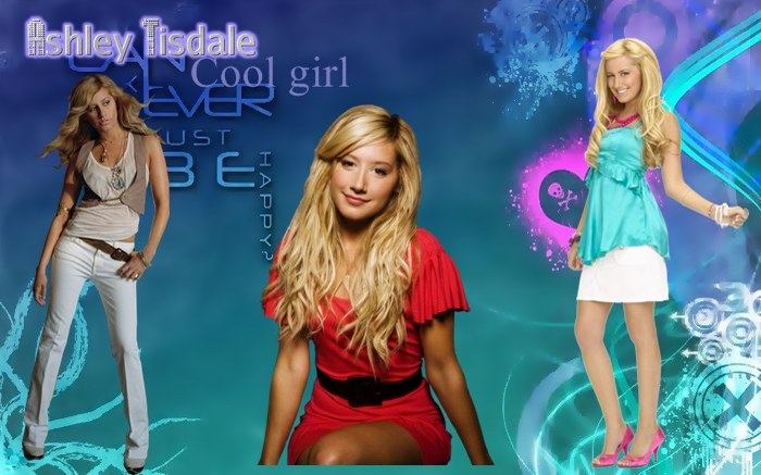 poster cu ashley tisdale - revista nr1