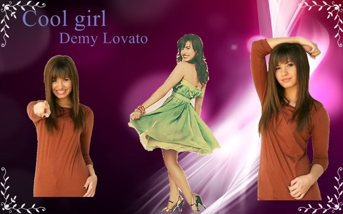 poster cu demy lovato - revista nr1