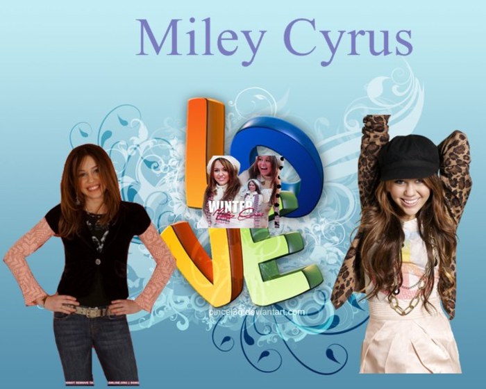 poster cu miley