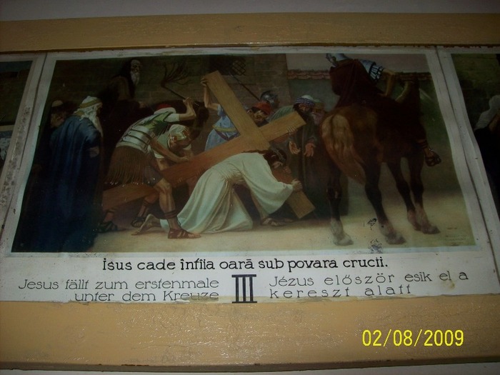 A TREIA OPRIRE. - PE DRUMUL CRUCII  Via Dolorosa