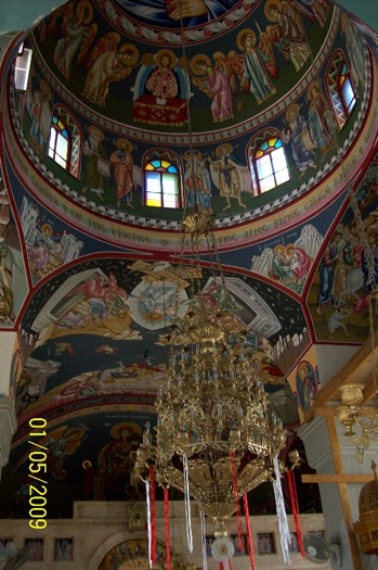 CUPOLA BISERICI SF. GHEORGHE... - SF GHEORGHE locuri deosebite in Palestina