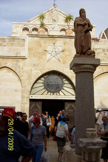 BISERICA CATOLICA SF. GHEORGHE... - SF GHEORGHE locuri deosebite in Palestina