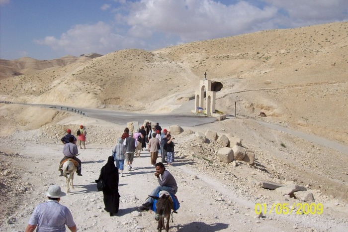 Statia terminus auto. - SF GHEORGHE locuri deosebite in Palestina