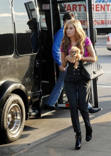 atkx6 - ashley tisdale si catelul ei maui