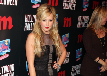 Ashley Tisdale M Magazine Halloween Party Girl - ashley tisdale