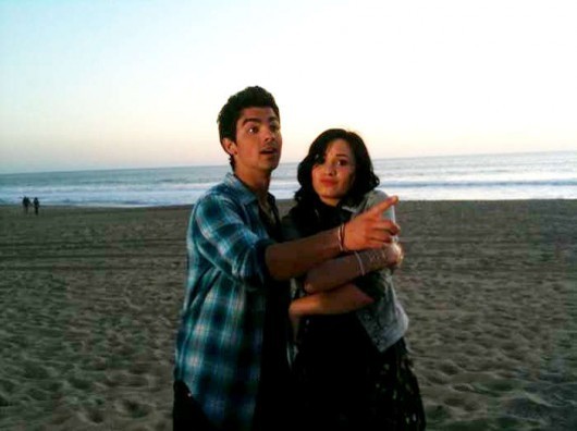 00030787-530x397 - Joe Jonas si Demi Lovato  making of al videoclipului Make a Wave