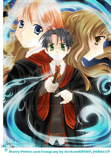 harry_potter_ var anime - Harry Potter Anime