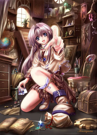 magic library - Anime magic